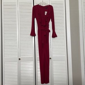 Versona Tibetan Red Jumpsuit